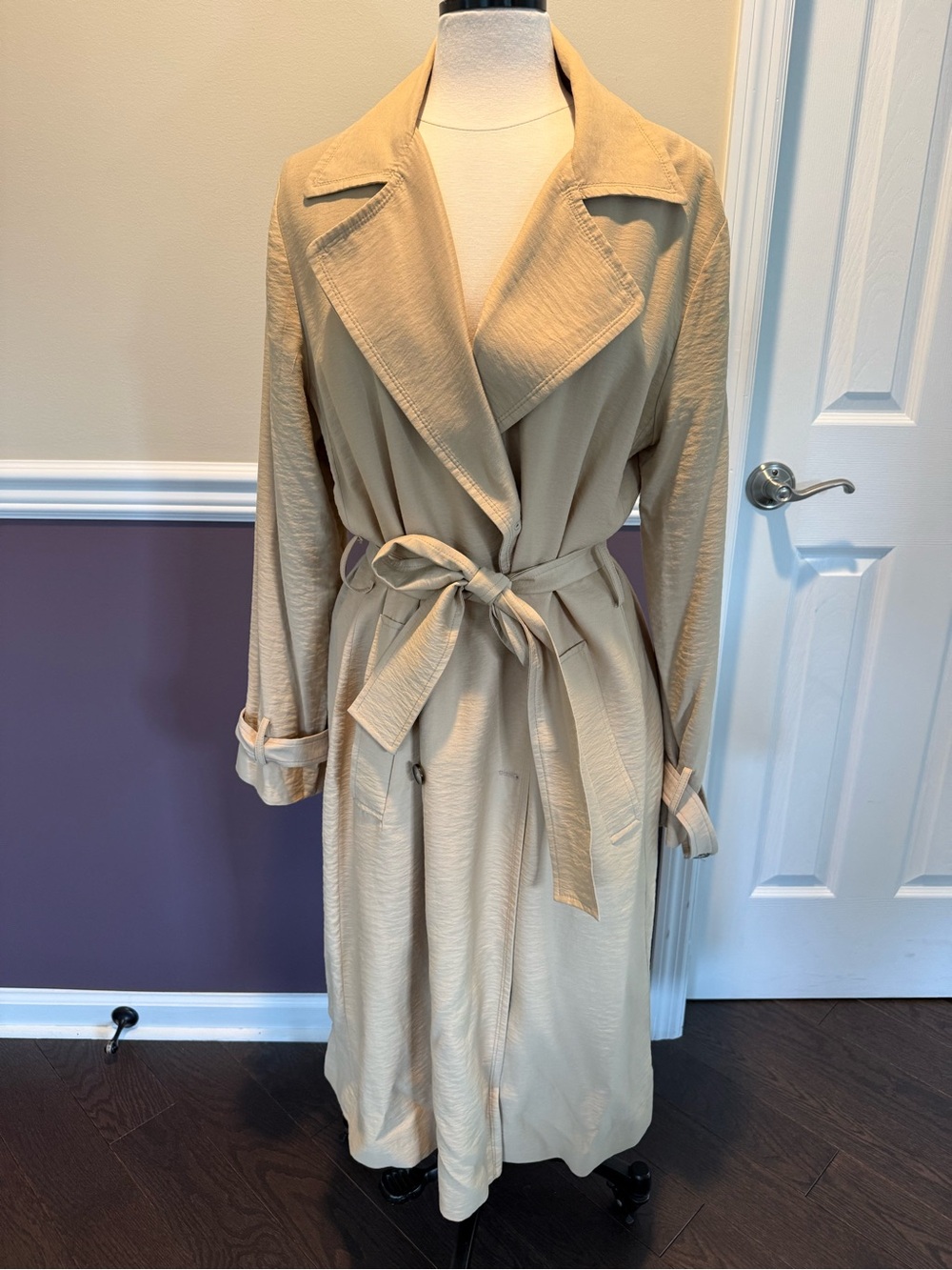Soft drape trench ba&sh